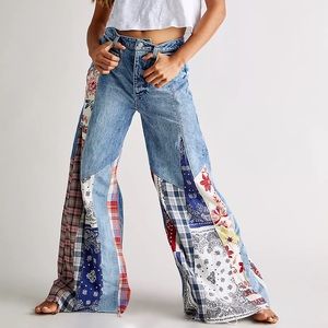 Free people Cortez Pieced Jeans